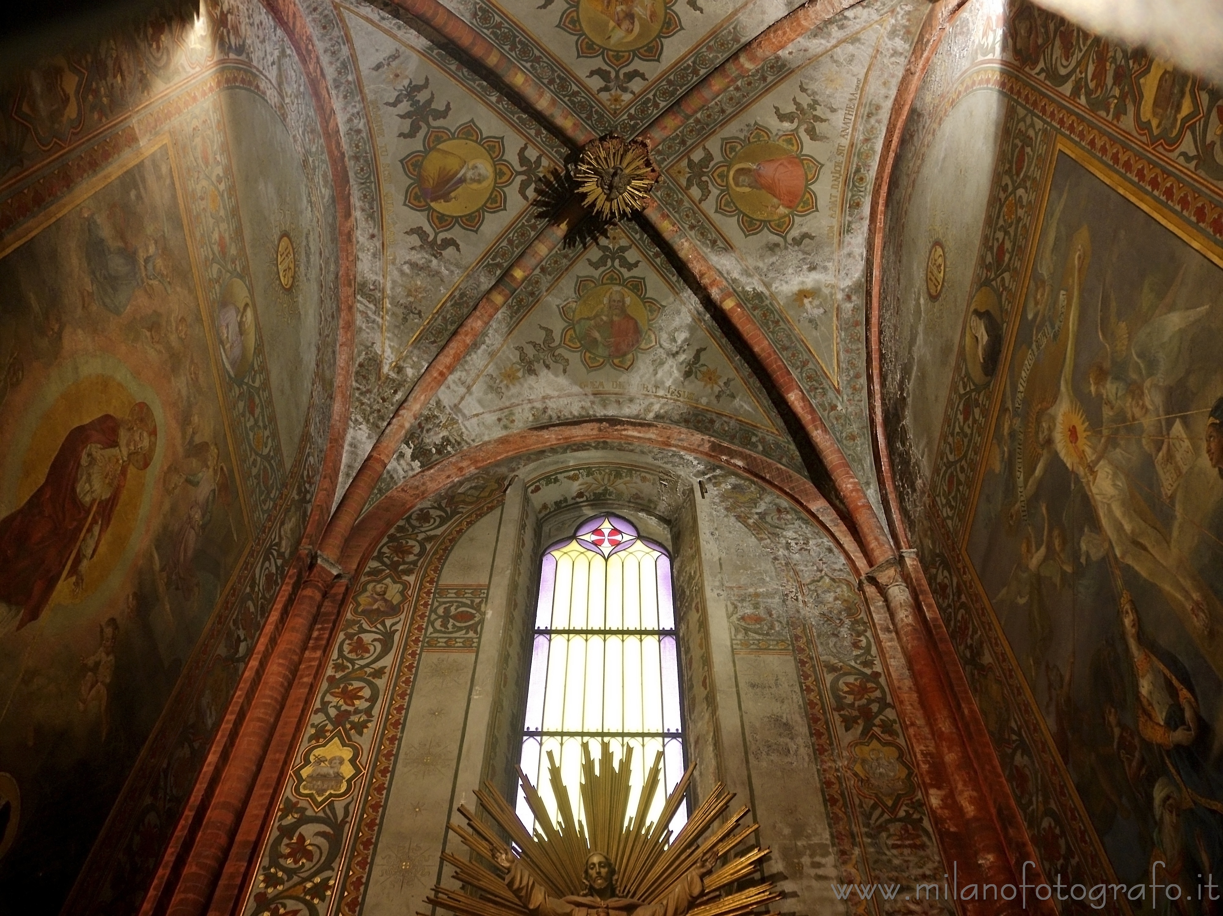 Pavia (Italy) - One of the lateral chapels of the Church of Santa Maria del Carmine